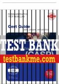 Test Bank For CompTIA Advanced Security Practitioner (CASP) CAS-003 Cert Guide 2nd Edition All Chapters - 9780134859576