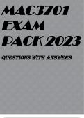 MAC3701 EXAM PACK 2023