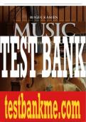 Test Bank For Music: An Appreciation, Brief Edition, 10th Edition All Chapters - 9781260719352