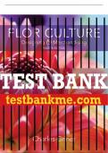 Test Bank For Floriculture: Designing & Merchandising - 4th - 2019 All Chapters - 9781337390705