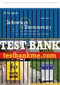 Test Bank For Gateways to Democracy: An Introduction to American Government Enhanced - 5th - 2024 All Chapters - 9780357794876