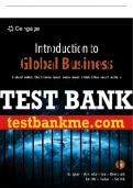 Test Bank For Introduction to Global Business: Understanding the International Environment & Global Business Functions - 3rd - 2023 All Chapters - 9780357717011