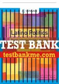 Test Bank For Latino Politics: Power, Intersectionality, and the Future of American Democracy - 1st - 2023 All Chapters - 9780357660409