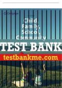 Test Bank For Child, Family, School, Community: Socialization and Support - 11th - 2023 All Chapters - 9780357509593