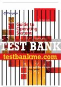 Test Bank For Guide to Operating Systems - 6th - 2021 All Chapters - 9780357433836