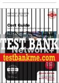 Test Bank For CompTIA Network+ N10-007 Cert Guide, Deluxe Edition 1st Edition All Chapters - 9780137459797