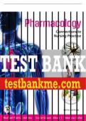 Test Bank For Pharmacology: Connections to Nursing Practice 5th Edition All Chapters - 9780137659166