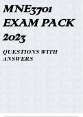 MNE3701 EXAM PACK 2023