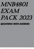 MNG4801 EXAM PACK 2023