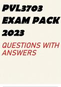 PVL3703 EXAM PACK 2023