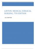 Test Bank for Medical Surgical Nursing 7th Edition by Linton