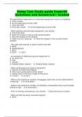 Ramp Test Study guide Exam/69 Questions and Answers/A+ Graded