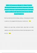 OSHA 30 Construction Module 14: Motor Vehicles, Mechanized Equipment and Marine Operations; Rollover Protective Structures and Overhead Protection; and Signs, Signals and Barricades Questions and Answers Already Passed | Graded A+