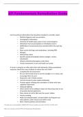 ATI Fundamentals Remediation Guide(Newest, 2023-2024)