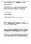 General Surgery End of Rotation Exam Questions 2023.docx