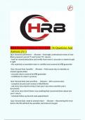 HRB Products Updated 2023-2024 /36 Questions And Answers (A+)