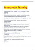 Interpreter Training