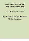 TEST 3 CARDIOVASCULAR WITH  ELEKTROCARDIOGRAM (EKG)