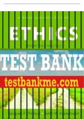 Test Bank For Ethics: Theory and Practice, Updated Edition 11th Edition All Chapters - 9780137537105