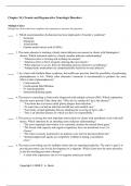 Chapter 34, Chronic and Degenerative Neurologic Disorders test bank complete with correct answers