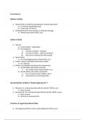 Children Law Cheat Sheet for Problem Questions