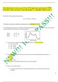 23sp chemistry review exam 2 key 2023 questions and answers NEW UPATED 100% RATED AND GRADED A+ HIGHSCORE PASS!!!