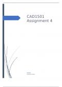 CAD1501 Assignment 4