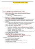   Nur 265 Exam 3 Study Guide