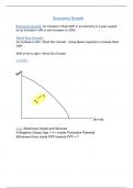 AQA A-level Economics: Economic Growth Summary Notes