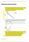 AP Physics Unit 1 Progress Check MCQ 2023