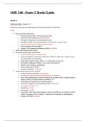 NUR 166 - Exam 2 Study Guide very correct