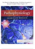 TEST BANK Pathophysiology (7TH) by Jacquelyn L. Banasik| Complete Guide Chapter 1-54 | 100% Veriﬁed Answers