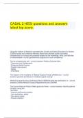  CASAL 2 HESI questions and answers latest top score.