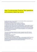  Hesi Fundamentals Practice Test questions and answers latest top score.