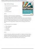 Test Bank For Fundamentals of Nursing Concepts, Connections & Skills Care 3rd Edition Marti Burton