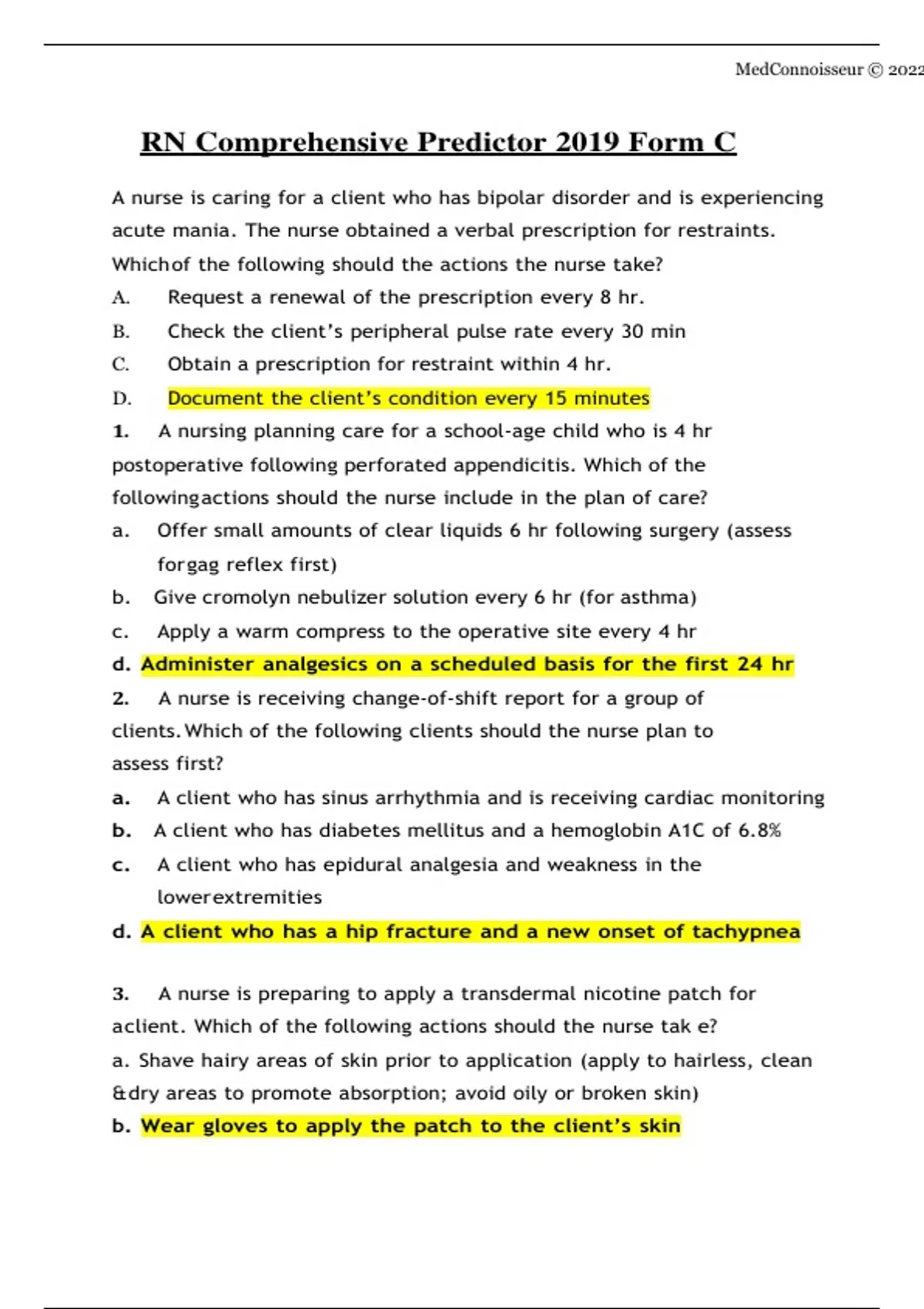 RN Comprehensive Predictor 2019 Form A B C Combined 100 VEFIED Q A   650747d76b028 3453226 1200 1700.webp