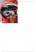 Outdoor Emergency Care  5th Edition by National Ski Patrol - Test Bank