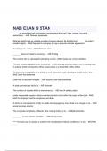NAB EXAM 9 STAN QUESTIONS & ANSWERS 2023 ( A+ GRADED 100% VERIFIED)