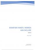 OSW16: kwartier maken, werken aan inclusie 