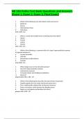 NR 283 Patho Test Bank Questions and Answers (Exam 1, Exam 2, Exam 3, Final Exam) 