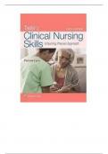 Test Bank For Taylor’s Clinical Nursing Skills A Nursing Process Approach 5th Edition By Pamela Lynn 9781496384881 Chapter 1-18 Complete Guide .