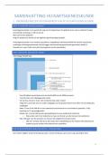 Samenvatting -  Huisartsgeneeskunde 1 (1014GENGE3)