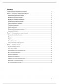 Summary (in the shape of practice questions) Mechanisms of Disease 1 (only theme 1 until theme 3B)