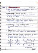 Electrostatics and Capacitance GCE A level Physics 