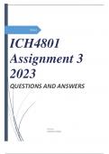 ICH4801 Assignment 3 2023