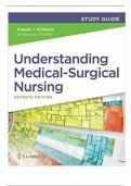 STUDY GUIDE FOR UNDERSTANDING MEDICAL SURGICAL NURSING, 7th Edition Answers: ISBN NO-10 1719644594, ISBN NO-13 978-1719644594, A++