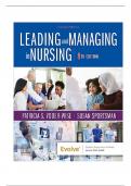 Test Bank For Leading and Managing in Canadian Nursing 8th Edition, Patricia S. Yoder-Wise, Janice Waddell, Nancy Walton||ISBN NO-10,0323792065||ISBN NO-13,978-0323792066||Complete Guide A+