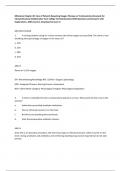 Milestone Chapter 28: Care of Patients Requiring Oxygen Therapy or Tracheostomy (Concepts for  Interprofessional Collaborative Care College Test Bank) Latest 2023 Questions and Answers with  Explanations, 100% Correct, Download to Score A