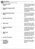 Epic INP401 Questions And Answers 100% Correct 