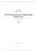 ATI PN Comprehensive Predictor Retake Exam 100% Verified Q&A